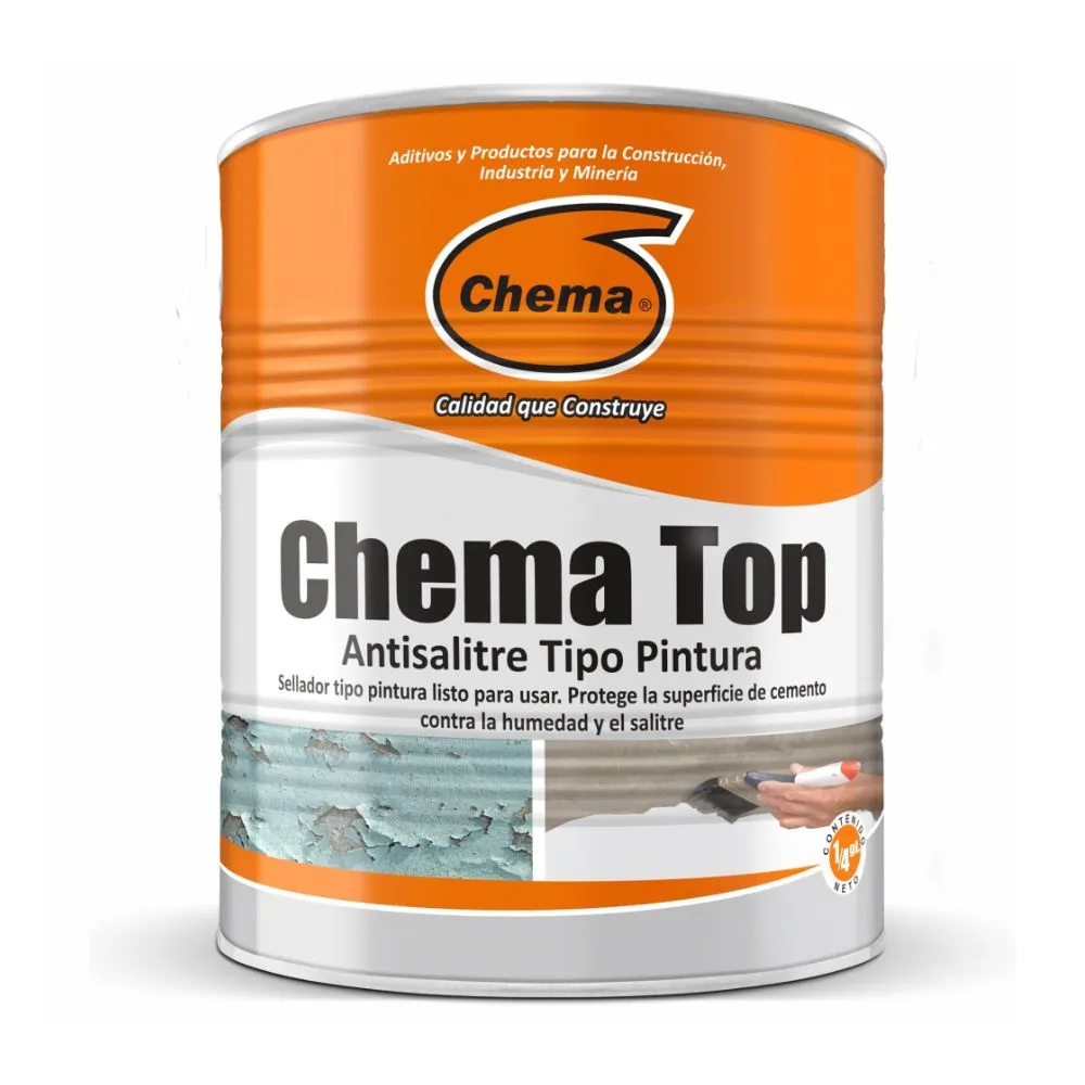 chema top tipo pintura Chema Top tipo pintura 1/4 galón - Imagen 1
